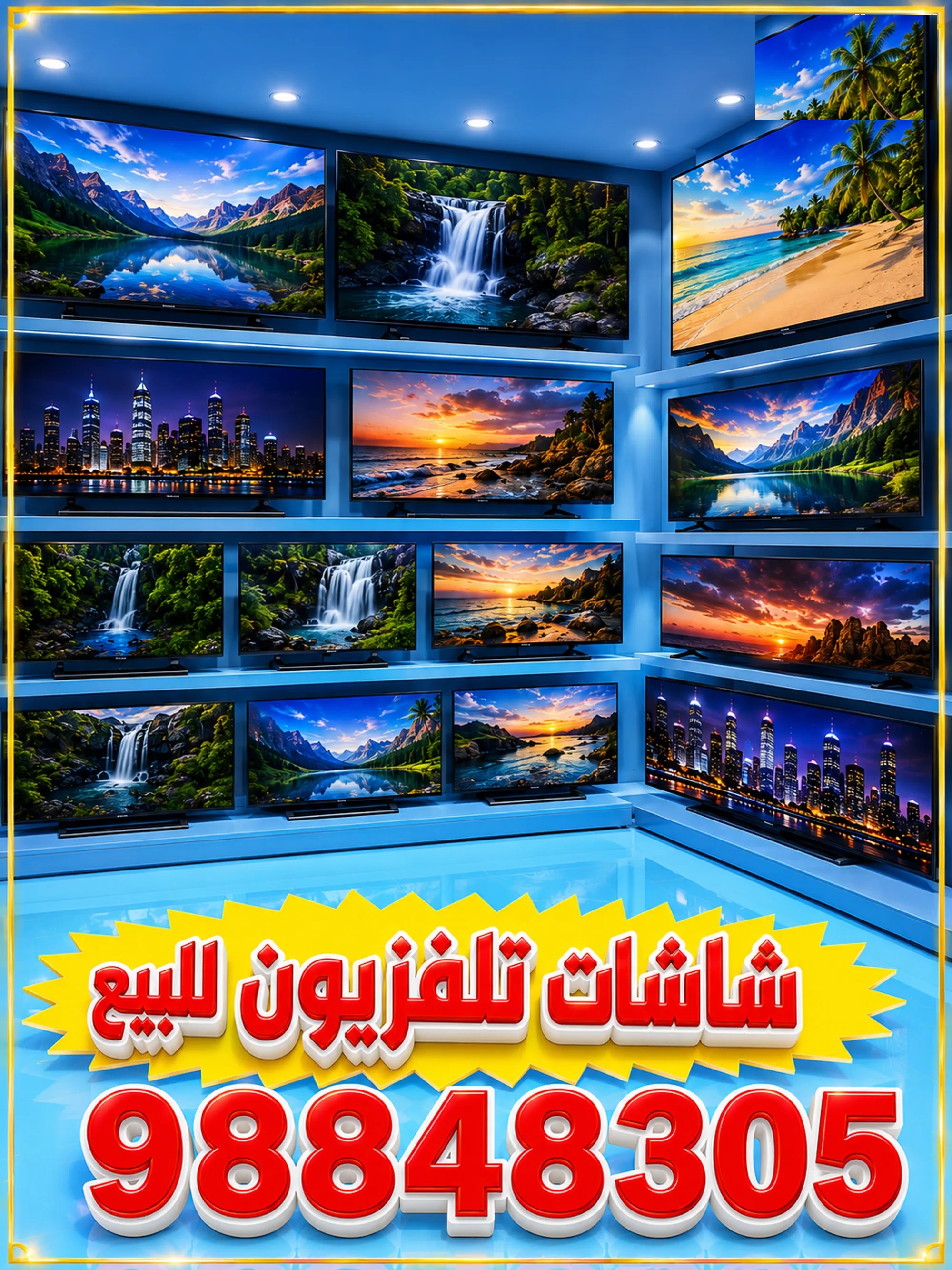 تلفزيون ⁦⁦65⁩⁩ بوصه ماركة ⁦⁦LG⁩⁩ عالي الجوده ⁦⁦QLED⁩⁩ومواصفات حديثه جدا. سعره جديد ⁦⁦580⁩⁩دك مطلوب ⁦⁦190⁩⁩ مع الترك - 2